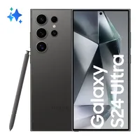 Samsung Galaxy S24 Ultra Smartphone AI, Display 6.8'' QHD+ Dynamic AMOLED 2X, Fotocamera 200MP, RAM 12GB, 256GB, 5.000 mAh, Titanium Black