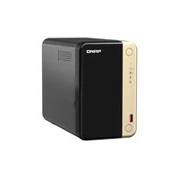 QNAP TS-264 NAS Tower Intel® Celeron® N5095 8 GB QNAP QTS Nero, Oro