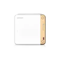 QNAP TS-462-4G server NAS e di archiviazione Tower Intel® Celeron® N4505 2 GB DDR4 QNAP QTS Bianco