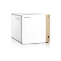 QNAP TS-462-4G server NAS e di archiviazione Tower Intel® Celeron® N4505 2 GB DDR4 QNAP QTS Bianco