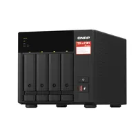 QNAP TS-473A + QSW-1105-5T Bundle Pack NAS Tower Ryzen™ Embedded V1500B 8 GB DDR4 QNAP Turbo System Nero