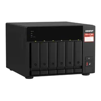 QNAP TS-673A NAS Tower AMD Ryzen™ V1500B 8 GB DDR4 QNAP Turbo System Nero
