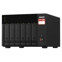 QNAP TS-673A NAS Tower AMD Ryzen™ V1500B 8 GB DDR4 QNAP Turbo System Nero