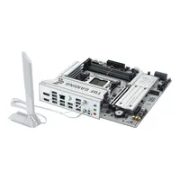 Asus TUF Gaming B850M-PLUS WiFi 7 W Motherboard Micro-ATX AMD AM5 White