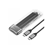 Orico TXM2-C3 Box Esterno SSD Enclosure M.2 NVME USB Type-C - Trasparente