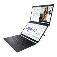 ASUS Zenbook Duo UX8406 Intel Core Ultra 7 155H Notebook 35,6 cm (14") Touch screen 3K 32 GB LPDDR5x-SDRAM 1 TB SSD Wi-Fi 6E (802.11ax) Windows 11 Pro Grigio
